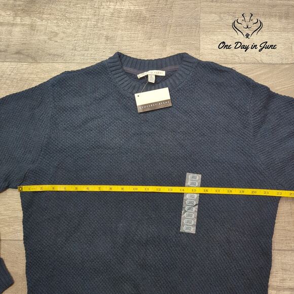 Geoffrey Beene Knit Pull Over Sweater Size L - Picture 3 of 5